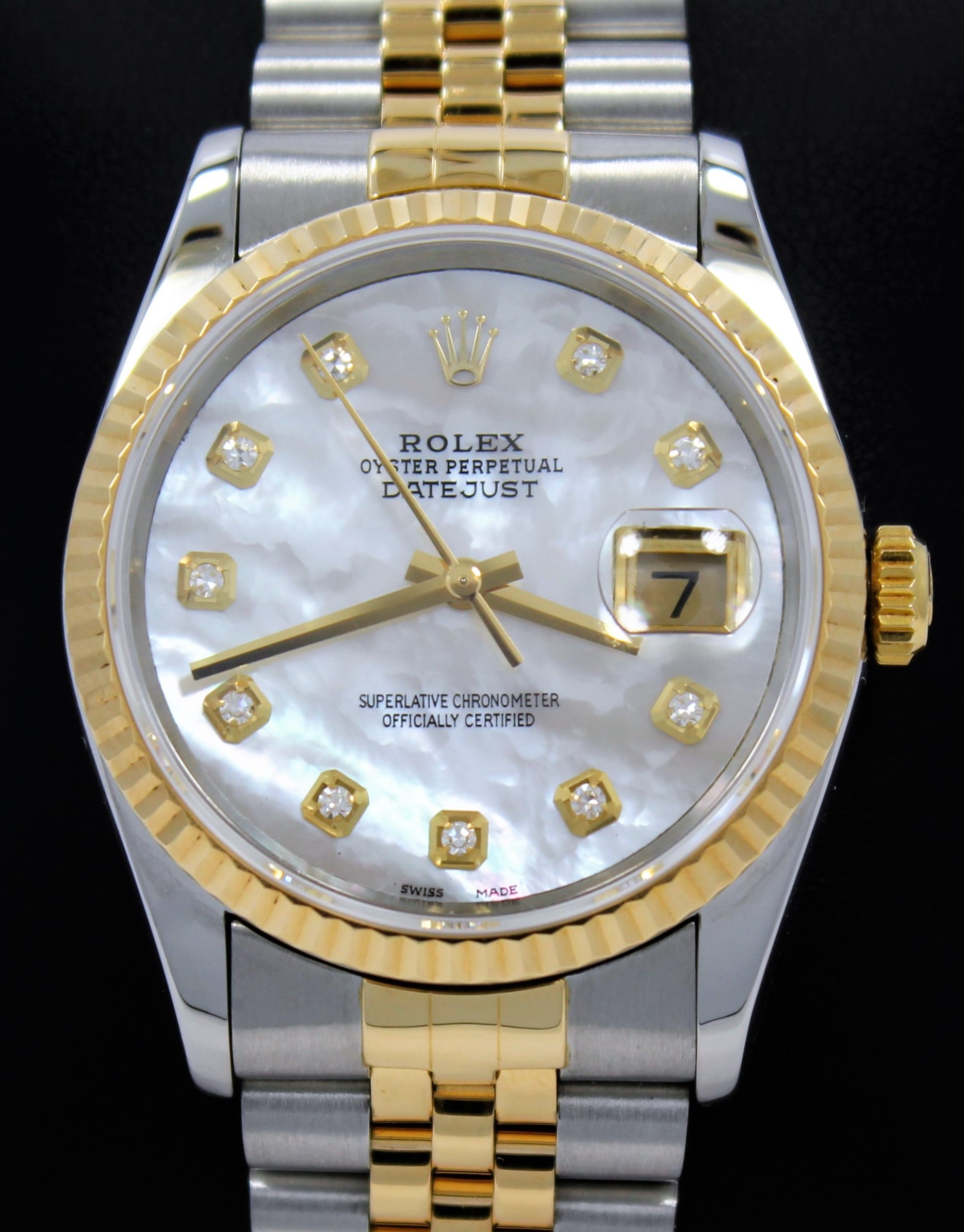 Copy Rolex Datejust White Dial 36MM Watches