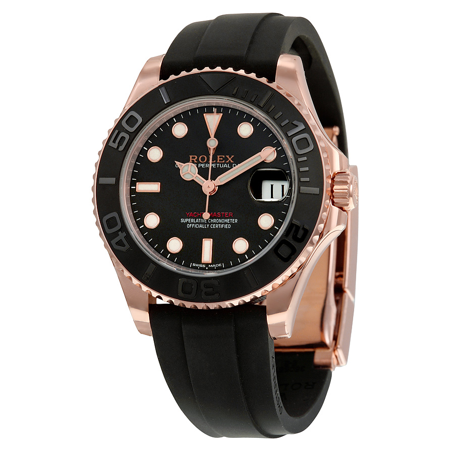 Rolex Yacht-Master Black Dial Copy Watches