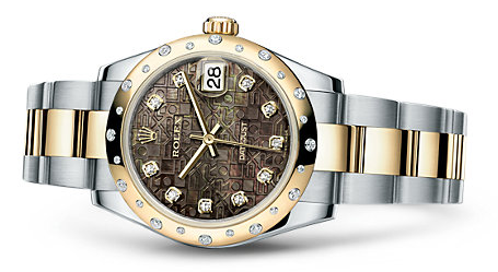 Luxury Steel And Yellow Gold Datejust Rolex Replica Watches