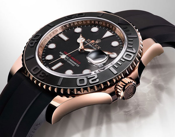 Top Rolex Yacht-Master 40 Fake Watches With Black Dials