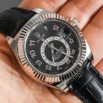 Black Dials Replica Rolex Sky-Dweller Watches: Perfect Tools For Global Travellers