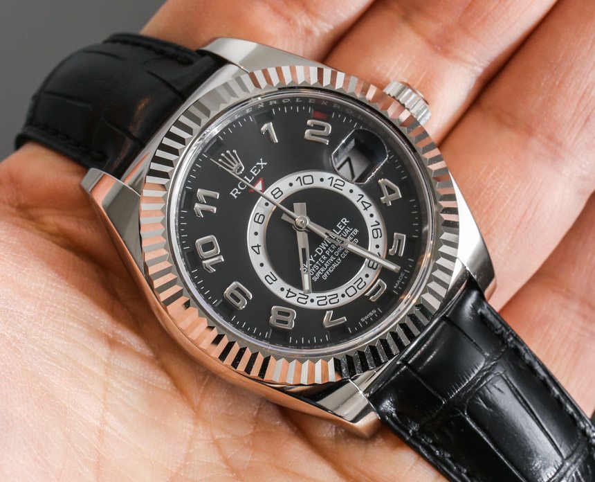 Black Dials Replica Rolex Sky-Dweller Watches: Perfect Tools For Global Travellers