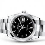 Rolex Oyster Perpetual Date Fake Watches With Black Dials