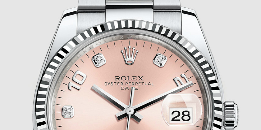 White Gold Hands Fake Rolex Oyster Perpetual Watches