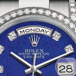 36MM Rolex Day-Date 118389 Replica Noble Watches With Blue Dials Of Good Quality