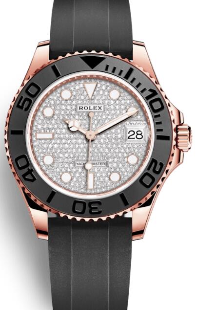 Luxurious 37MM Rolex Yacht-Master Knockoff Watches With Dazzling Diamond Dials