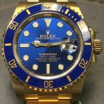 40MM Glossy Yellow Gold Rolex Submariner Replica Watches With A Great Popularity