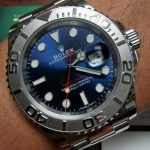 Charming Watches Replica Rolex Yacht-Master With Blue Dials