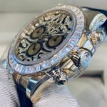 New Rolex Cosmograph Daytona Replica Watches With Diamonds Paved Dials