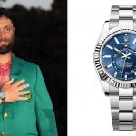 Jon Rahm Celebrated His Masters Victory in His Trusted Swiss Made Fake Rolex Sky-Dweller