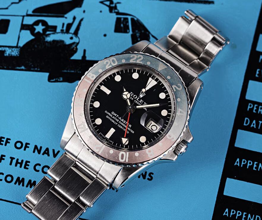 A Vintage 1:1 Replica Rolex GMT-Master 1675 Headlines Upcoming Bob’s Watches Auction